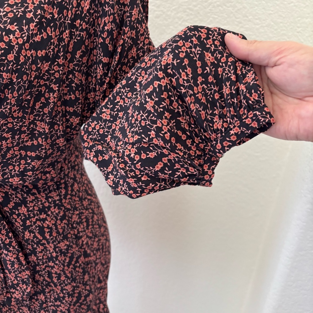 Free People Clara dark floral‎ tunic - Picture 10 of 12